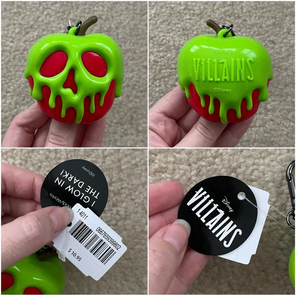 Bath & Body Works Disney Villains Poison Apple Glow-In-The-Dark PocketBac Holder - Picture 12 of 16